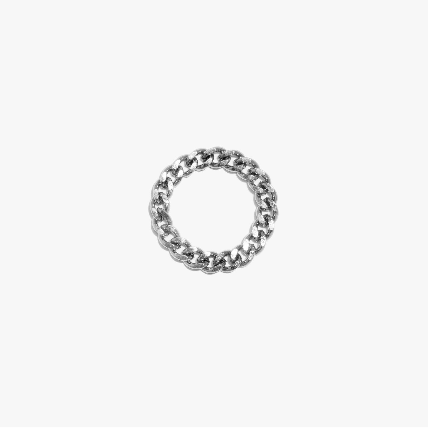 Emanuele Bicocchi Sterling Silver Large Chain Ring | Harrods UK